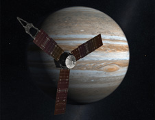La sonde Juno a destination de Jupiter